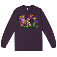 Plum fat tuesday Long Sleeve Tee - CowGirlArtShop