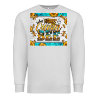 Dove Grey queen bee Premium Sweatshirt - LillyAllenDesigns