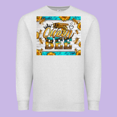 Queen Bee Premium Sweatshirt Designed By Lillyallendesigns