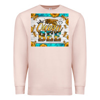 Pale Pink queen bee Premium Sweatshirt - LillyAllenDesigns