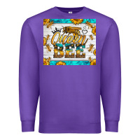 Purple queen bee Premium Sweatshirt - LillyAllenDesigns