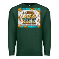 Sports Green queen bee Premium Sweatshirt - LillyAllenDesigns