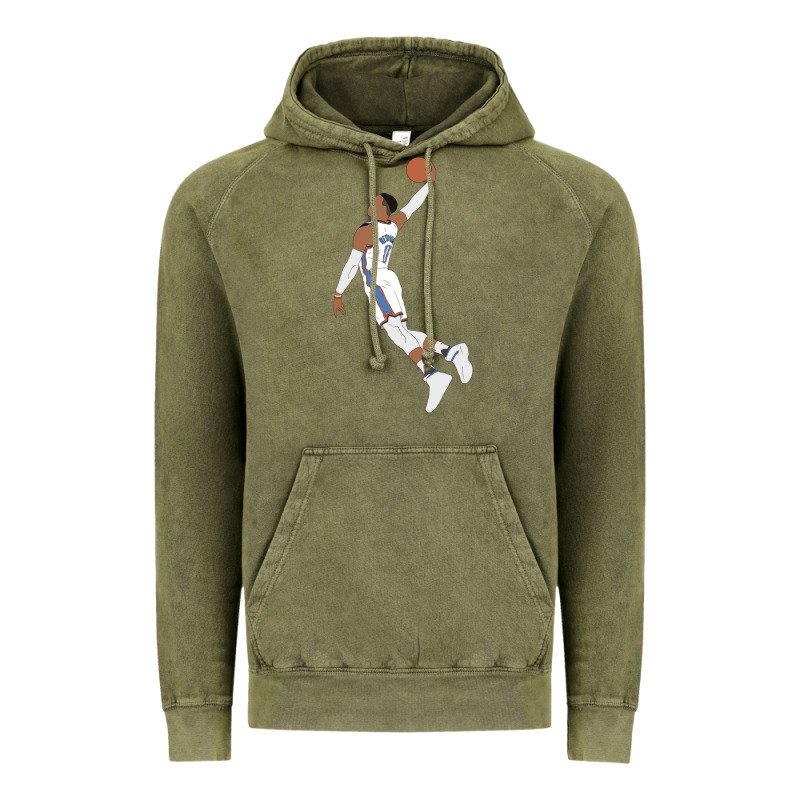 Russell Westbrook Dunk Vintage Hoodie by tuanDangUi | Teevron