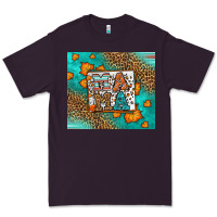 Plum Fall Autumn Leopard Serape Mama Premium Tee - LillyAllenDesigns