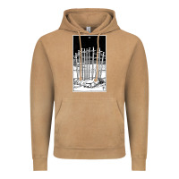Vintage Camel ten of swords   x of swords   tarot card   major arcana   fortune tell Vintage Hoodie - tuanDangUi