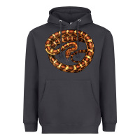 Smoke Corn Snake Illustrations Heavyweight Hoodie - LillyAllenDesigns