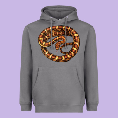 Corn Snake Illustrations Heavyweight Hoodie Designed By Lillyallendesigns