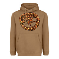 Toasted Coconut Corn Snake Illustrations Heavyweight Hoodie - LillyAllenDesigns