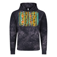 Cloud Black Fall sunflower brushstrokes Vintage Hoodie - NancyCooperArtShop