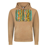 Vintage Camel Fall sunflower brushstrokes Vintage Hoodie - NancyCooperArtShop