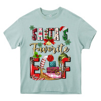 Arona santas favorite elf Heavy Core Tee - MaliasSmallBusiness
