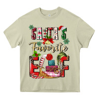 Mossy santas favorite elf Heavy Core Tee - MaliasSmallBusiness