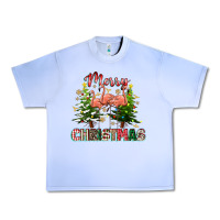 Grape Ice Merry Christmas flamingo Urban Heavy Tee - texasbilliewilder