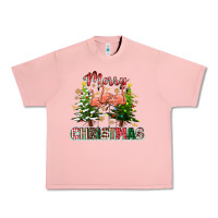 Salmon Merry Christmas flamingo Urban Heavy Tee - texasbilliewilder