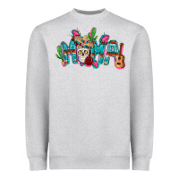 Heather Grey Mexican mama Mother's Day Heavyweight Sweatshirt - FaDigitalArtStudio