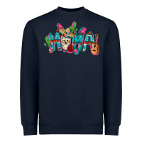 Navy Mexican mama Mother's Day Heavyweight Sweatshirt - FaDigitalArtStudio