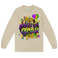 Mushroom its mardi gras yall Long Sleeve Tee - CowGirlArtShop