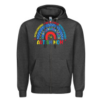 Charcoal Heather often stressed a bit of a mess totally blessed aut Zipper Hoodie - CowhideDigitalArt