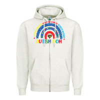 Oatmeal Heather often stressed a bit of a mess totally blessed aut Zipper Hoodie - CowhideDigitalArt