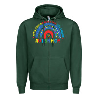 Sports Green often stressed a bit of a mess totally blessed aut Zipper Hoodie - CowhideDigitalArt