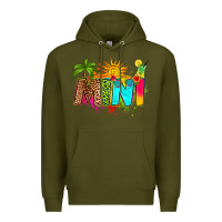 Army Green summer mini Premium Hoodie - RanaPortraitStore