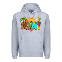 Heather Grey summer mini Premium Hoodie - RanaPortraitStore