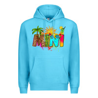 Ocean Blue summer mini Premium Hoodie - RanaPortraitStore