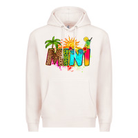 Pale Pink summer mini Premium Hoodie - RanaPortraitStore