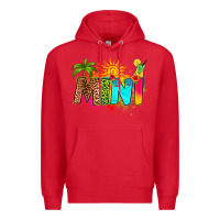 Red summer mini Premium Hoodie - RanaPortraitStore