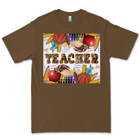 Cacao Western Teacher Tumbler Premium Tee - LillyAllenDesigns