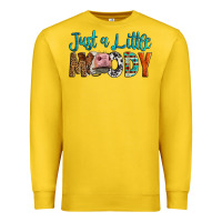 Lemon Western Just A Little Moody Cow Premium Sweatshirt - LillyAllenDesigns