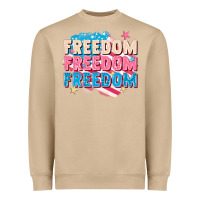 Mushroom Freedom freedom freedom Heavyweight Sweatshirt - FaDigitalArtStudio
