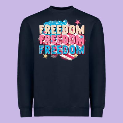 Freedom Freedom Freedom Heavyweight Sweatshirt Designed By Fadigitalartstudio