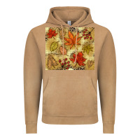 Vintage Camel Fall leaves Vintage Hoodie - NancyCooperArtShop