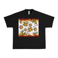 Black Christmas gingerbread cookies and candy cane Urban Heavy Tee - NancyCooperArtShop