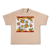 Burro Christmas gingerbread cookies and candy cane Urban Heavy Tee - NancyCooperArtShop