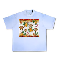 Grape Ice Christmas gingerbread cookies and candy cane Urban Heavy Tee - NancyCooperArtShop