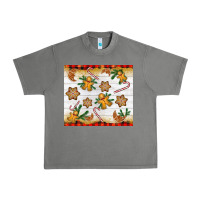 Tornado Christmas gingerbread cookies and candy cane Urban Heavy Tee - NancyCooperArtShop