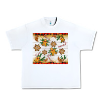 White Christmas gingerbread cookies and candy cane Urban Heavy Tee - NancyCooperArtShop