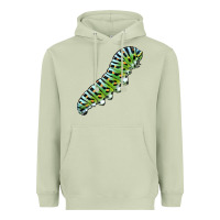 Matcha Papilio Machaon Caterpillar Heavyweight Hoodie - LillyAllenDesigns