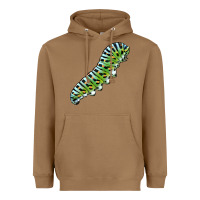Toasted Coconut Papilio Machaon Caterpillar Heavyweight Hoodie - LillyAllenDesigns