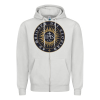 Dove Grey ignatius of loyola society of jesus Zipper Hoodie - tuanDangUi