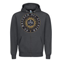 Smoke ignatius of loyola society of jesus Zipper Hoodie - tuanDangUi