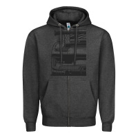 Charcoal Heather gt3 rs 991.2 fragment rear Zipper Hoodie - tuanDangUi