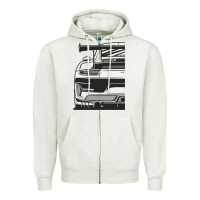 Oatmeal Heather gt3 rs 991.2 fragment rear Zipper Hoodie - tuanDangUi