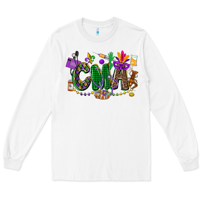 Cma Mardi Gras Cowgirl Long Sleeve Tee by CowGirlArtShop | Teevron