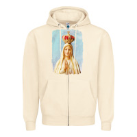 Sandshell our lady of fatima Zipper Hoodie - tuanDangUi