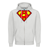 Dove Grey super b Zipper Hoodie - tuanDangUi