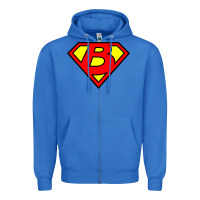 True Royal super b Zipper Hoodie - tuanDangUi
