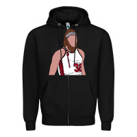 Black bill walton blazers Zipper Hoodie - tuanDangUi